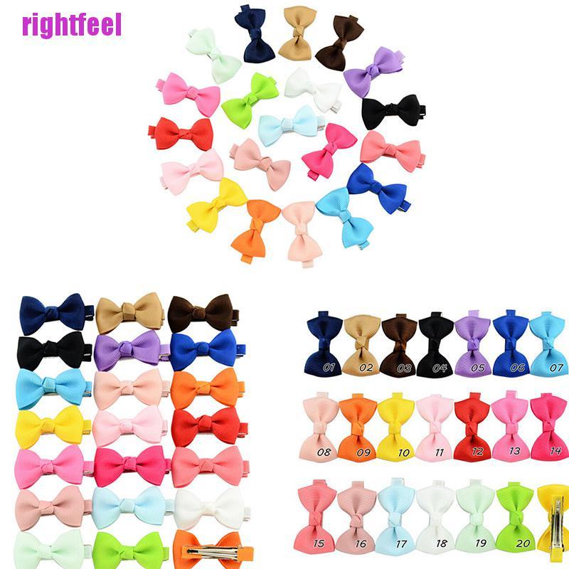 Bộ 100 Kẹp Tóc Nơ Dễ Thương Cho Bé Gái