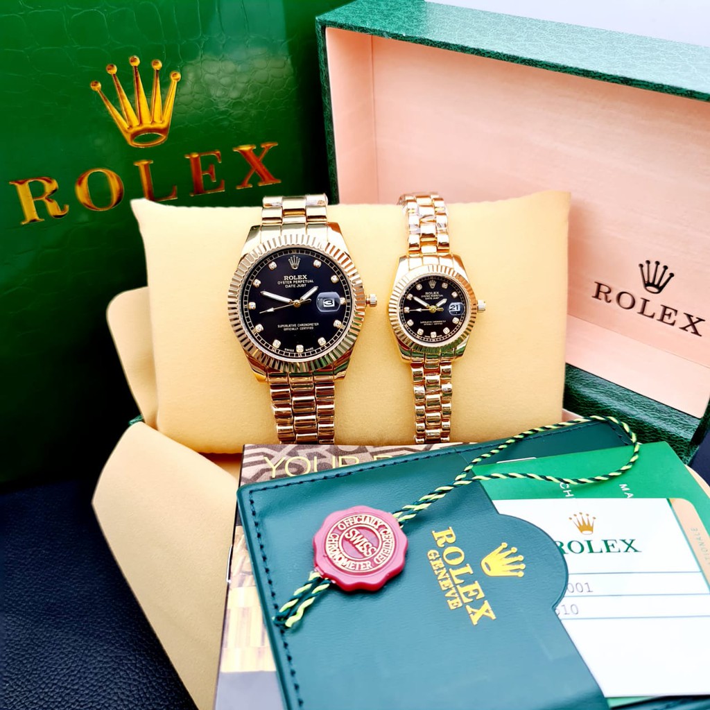 Đồng Hồ Rolex Thời Trang Cho Cặp Đôi