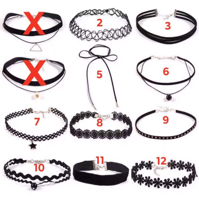 Vòng choker siêu phong cách cho nàng cá tính