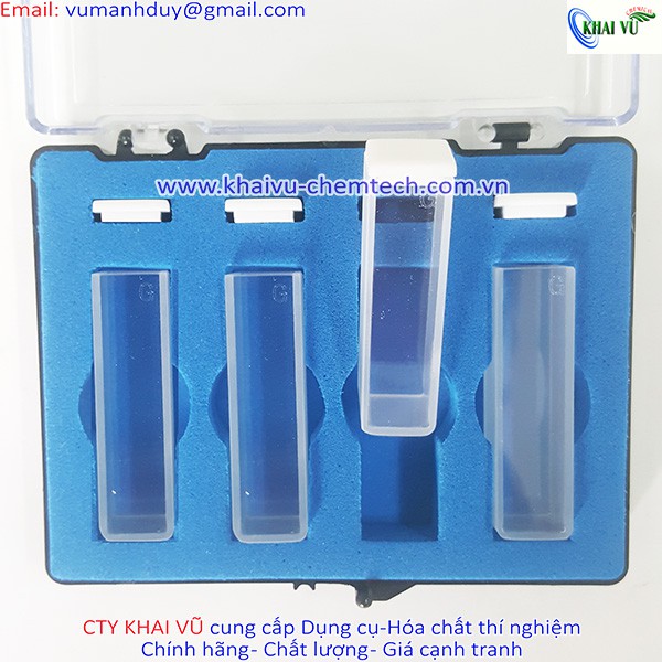 Cuvet thủy tinh có nắp 10mm