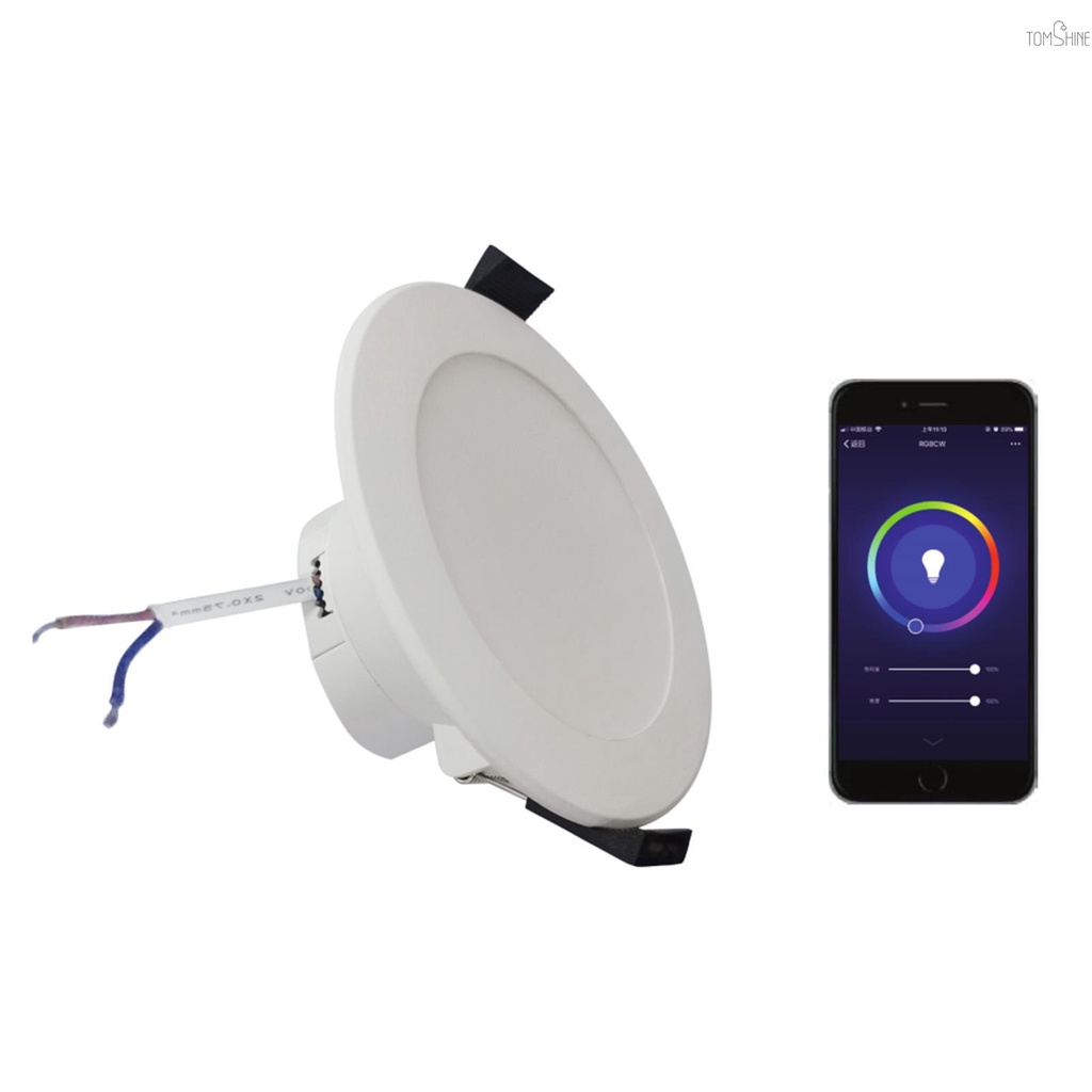 Đồng Hồ Hẹn Giờ Wifi / Bt / Bt / Wifi L08 Điều Chỉnh Màu Sắc Tương Thích Với Alexa / Google Home Tmall Genie