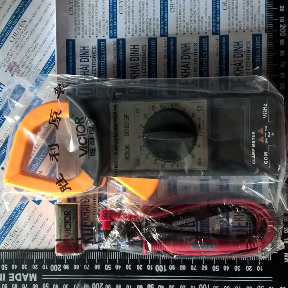 ĐỒNG HỒ VẠN NĂNG SỐ, LOẠI KẸP VICTOR DM6015F KDE2159