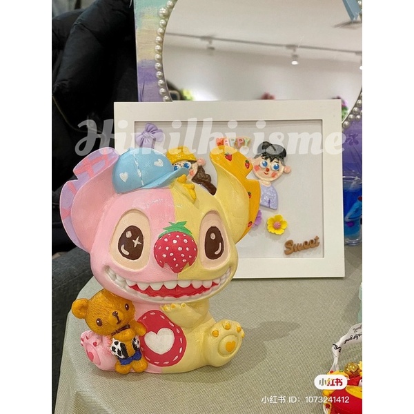 Ống heo Stitch tô tượng Stitch