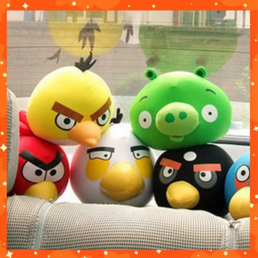 Bộ 7 con thú than hoạt tính khử mùi hôi trên xe hơi,hình Angry birds-màu ngẫu nhiên 206141-5