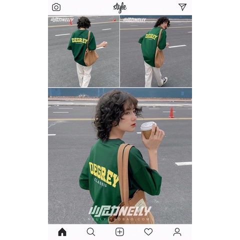 Áo phông nelly heybig sale (có sẵn) 19 degrey