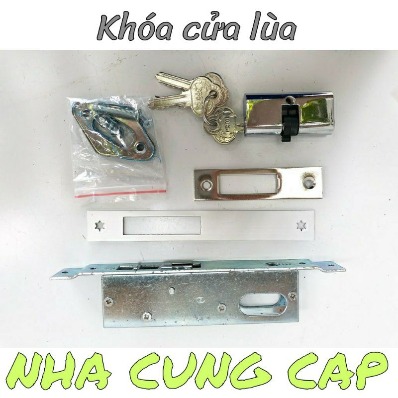 KHÓA LÙA CỬA NHÔM