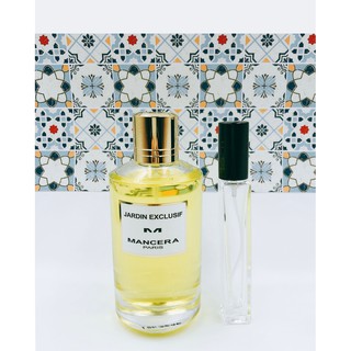 Nước hoa dùng thử Mancera Jardin Exclusif Test 10ml/20ml Spray / Chuẩn authentic