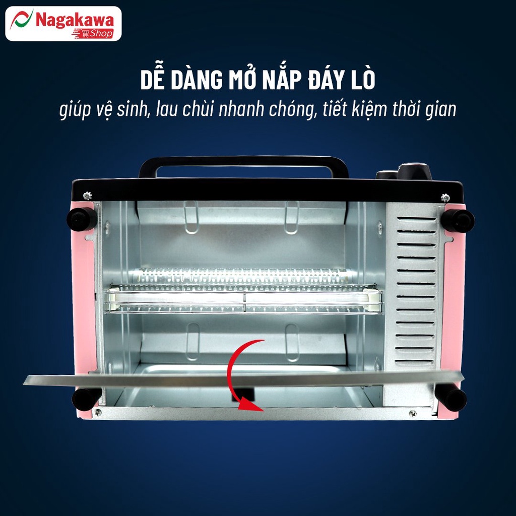 Lò Nướng Điện NAGAKAWA NAG3211  - Hàng Chính Hãng