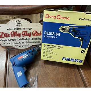 Máy khoan dongcheng djz02-6a ⚡️𝐅𝐑𝐄𝐄 𝐒𝐇𝐈𝐏⚡️ | bảo hành 3 tháng chính hãng