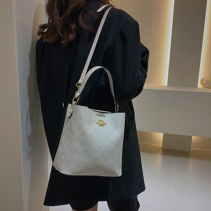 COACH Túi Đeo Chéo Da Thật 100% Thời Trang Cao Cấp Cho Nữ