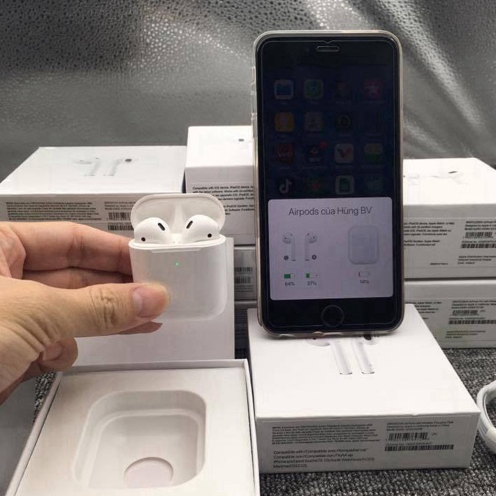 [AIRPODS 2] Tai Nghe Bluetooth TWS Đôi Tên Định Vị Phiên Bản Airpod 2 Cao Cấp