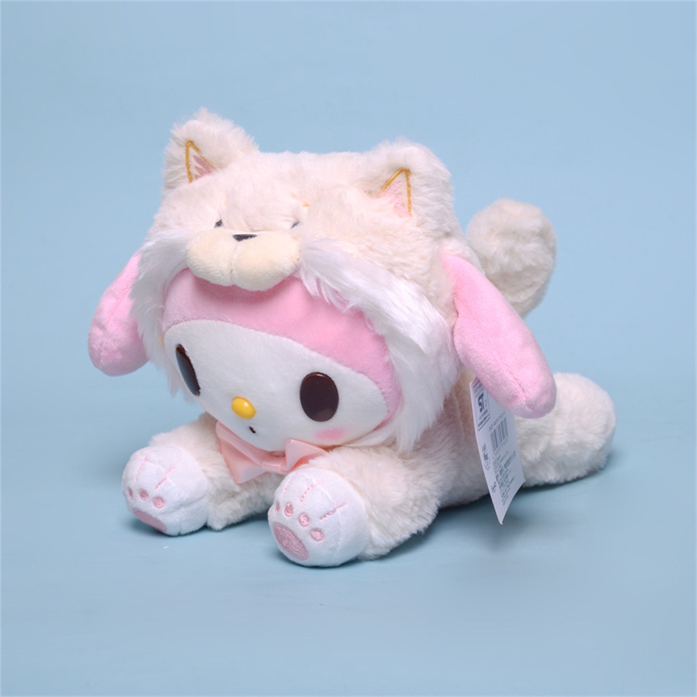 Sanrio Búp Bê Nhồi Bông Đồ Chơi Hình Cinnamoroll / Mèo / Cinnamoroll / Hoạt Hình Đáng Yêu Cho Bé