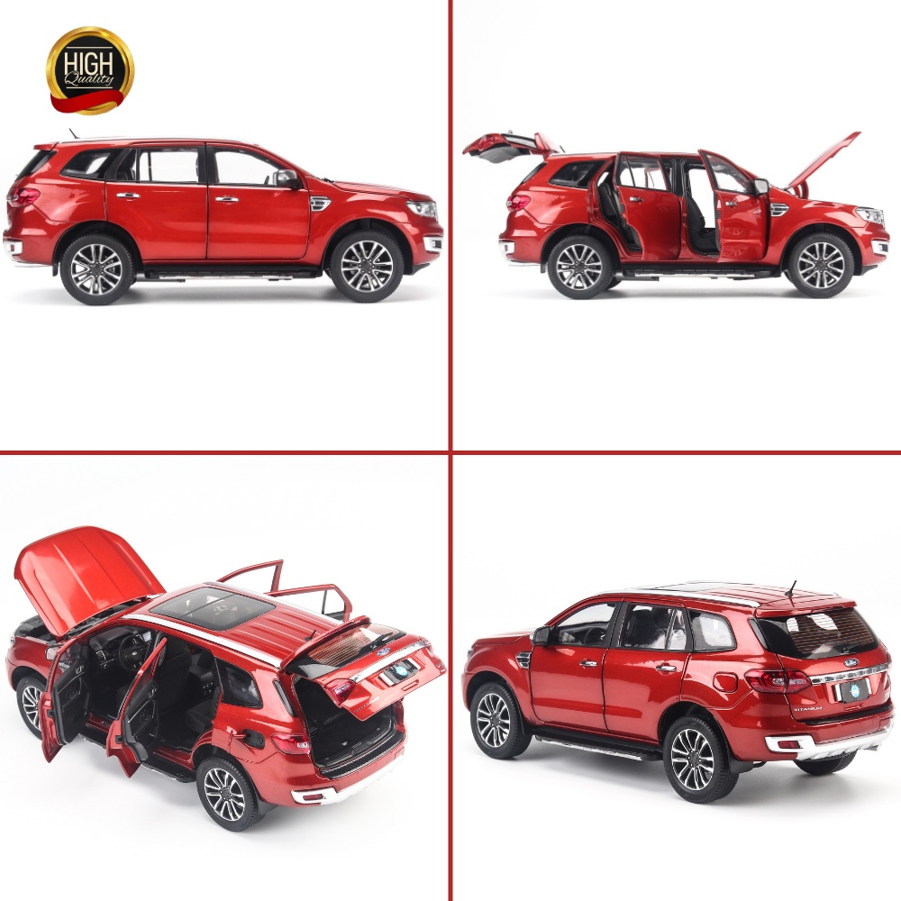 Mô hình xe Ford Transit, Everest, Ecosport, Mustang 1:18