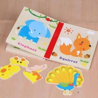 SÁCH GỖ GHÉP HÌNH