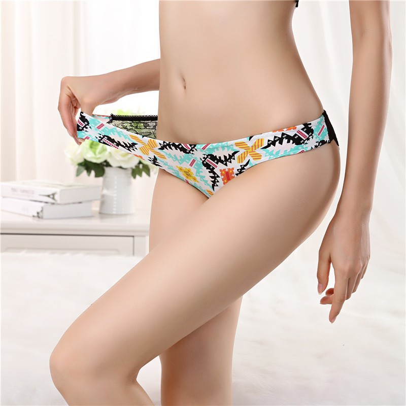 Quần lót vải ren không đường may thời trang quyến rũ cho nữ size m-xxl