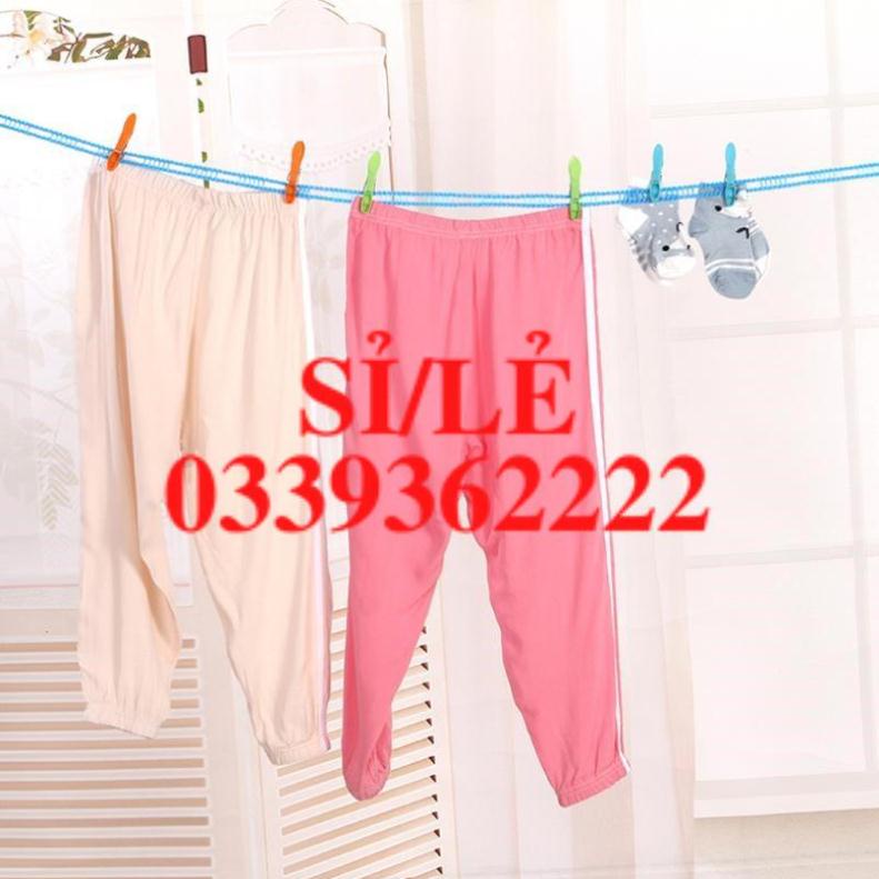 [ COCOLOVE ] Dây phơi quần áo - Dây phơi đồ thông minh dài 5m không cần cặp  HAIANHSHOP