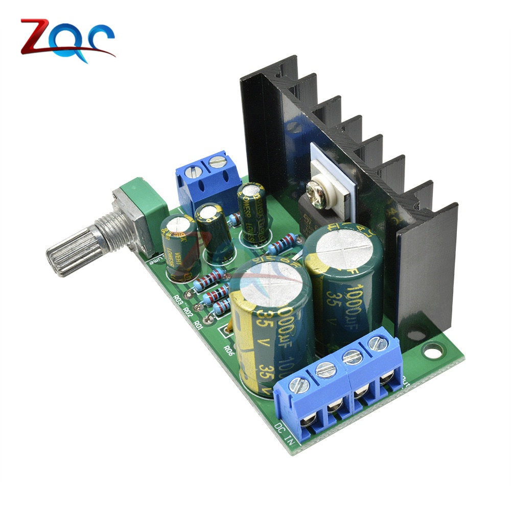 Bảng mạch khuếch đại âm thanh Mono TDA2050 DC 12-24v 10-30w 60*35*40mm