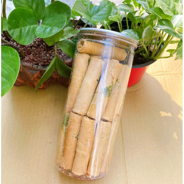 BÁNH ỐNG NGÒ SẦU RIÊNG SIÊU LÒNG 400G