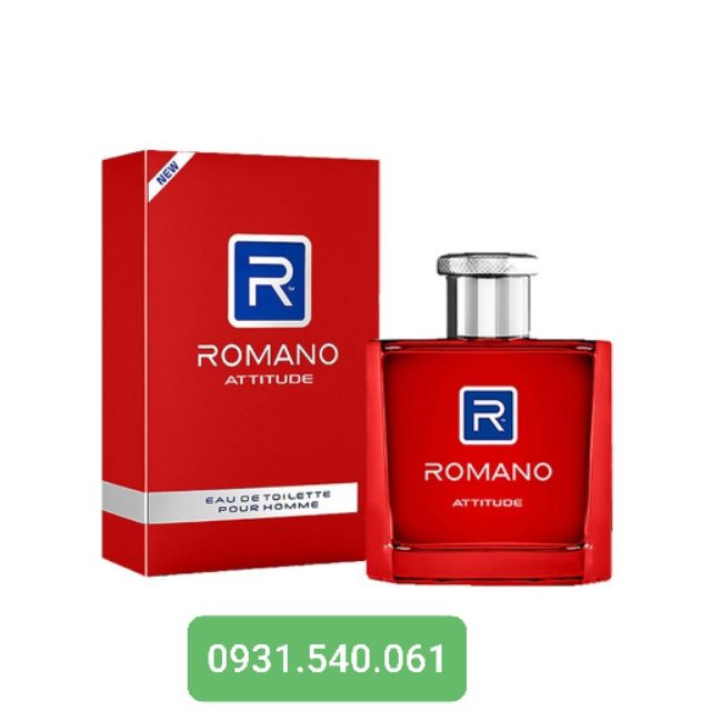 ROMANO_ NƯỚC HOA CAO CẤP HƯƠNG ATTITUDE 50ML.