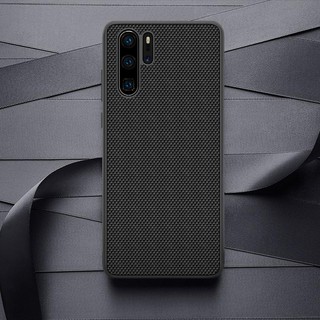 Ốp Lưng Nillkin Textured Case Vân Carbon Siêu Mỏng Màu Đen Cho Huawei P30 Pro / Huawei P30