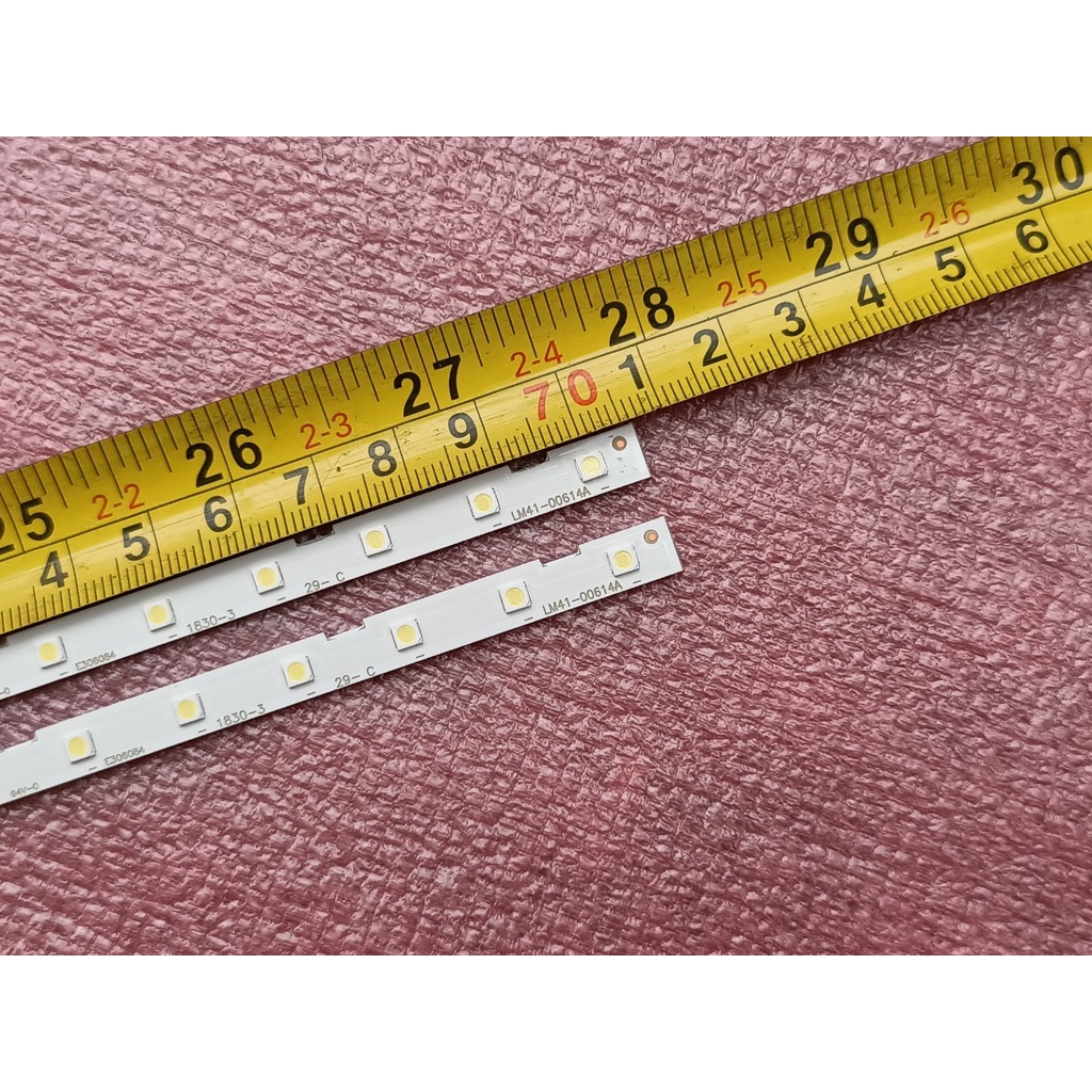 THANH LED TIVI SAMSUNG 65NU7100 65NU7300 65NU7090 65RU7200 65N5500 MỚI 100%  BỘ 2 THANH MỖI THANH 54 BÓNG 6V DÀI 70,6cm