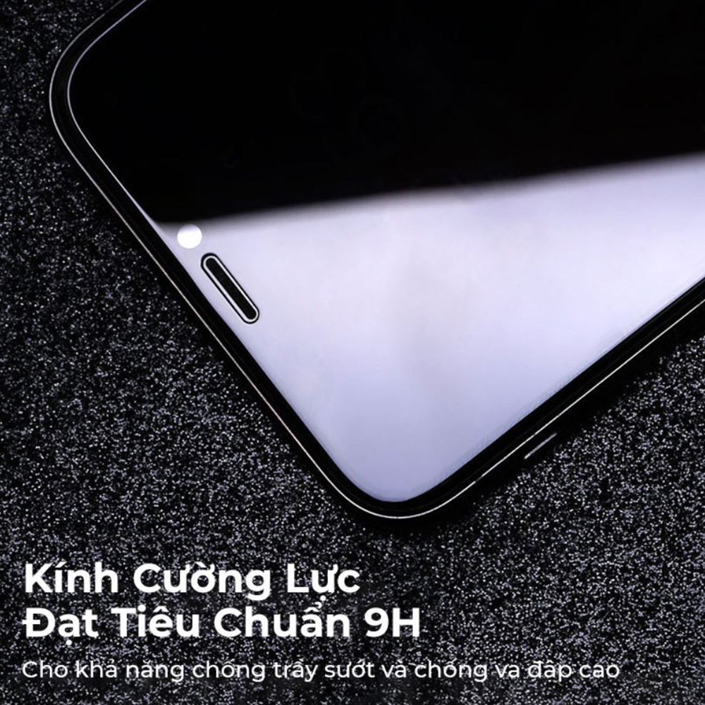 Kính Cường Lực Iphone Chống Nhìn Trộm KingKong WkDesign Full màn cho IP 6 6s 7 8 Plus SE X XS XS Max 11 12 13 Pro Max