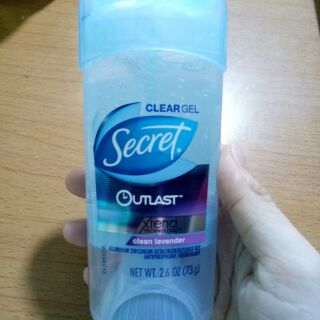 Lăn khử mùi Secret invisible solid (dạng gel) 😉