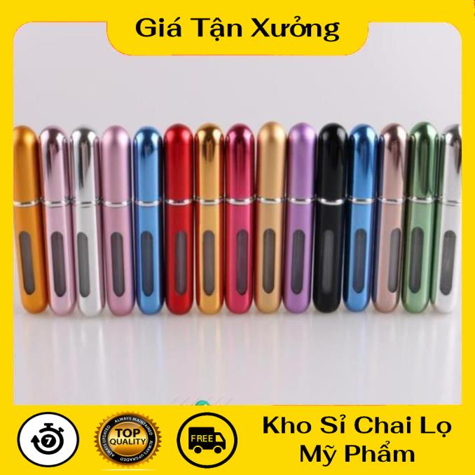 [8ml] Chai lọ chiết nước hoa tự động , chai dầu thơm , phụ kiện du lịch