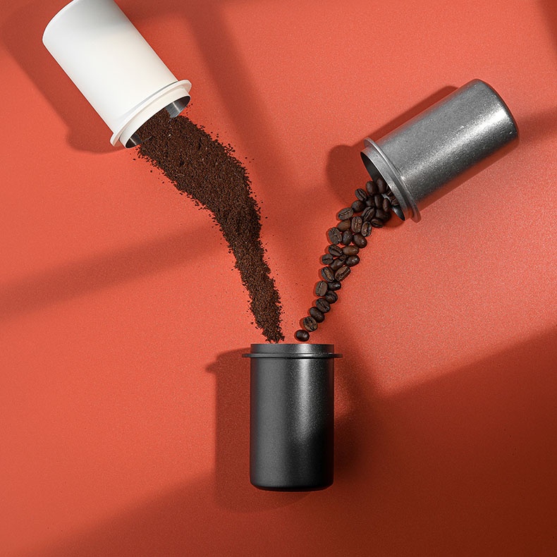 Cốc Đong Hứng Cà Phê | Dosing Cup MHW-3bomber Màu Xám Xước