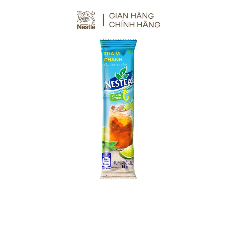 Combo 3 hộp trà Nestea vị trà chanh (18 gói x 14g)