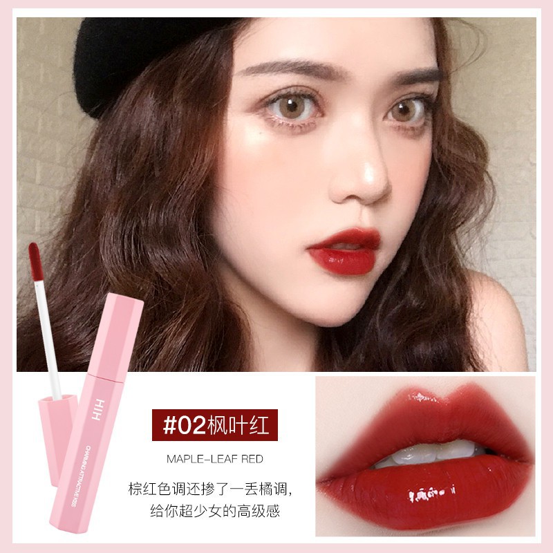 Bộ 4 cây son kem lì HIH kháng nước lâu trôi bền màu chống thấm nước | BigBuy360 - bigbuy360.vn