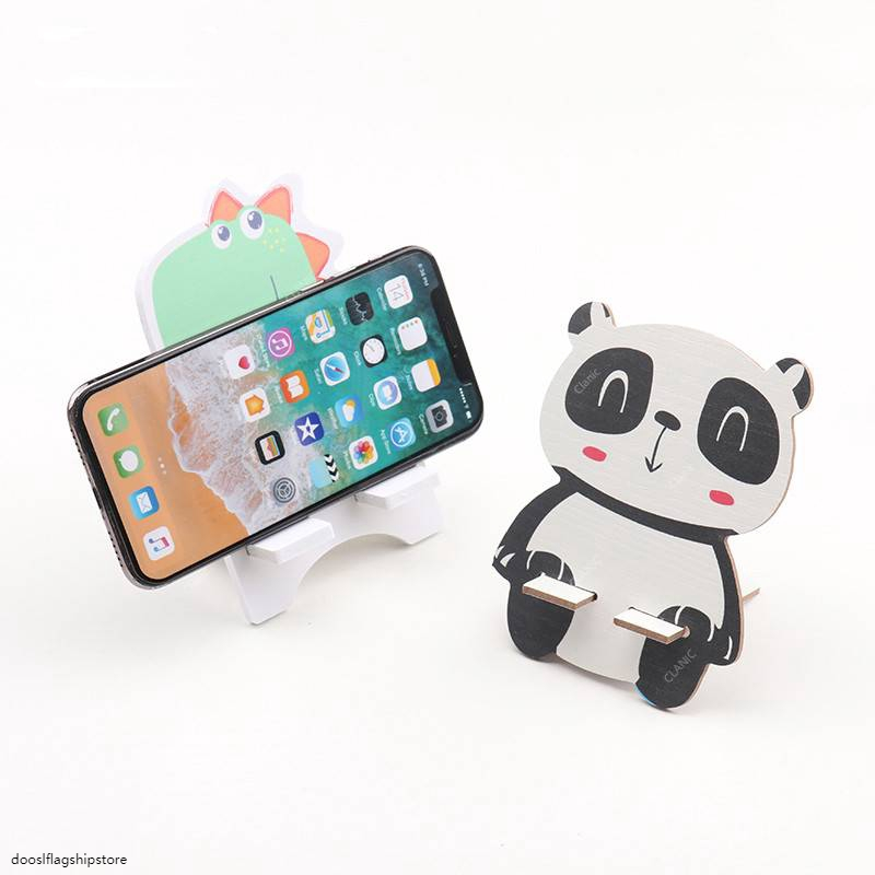 Giá Đỡ Điện Thoại Bằng Gỗ Hình Động Vật Đáng Yêu | BigBuy360 - bigbuy360.vn