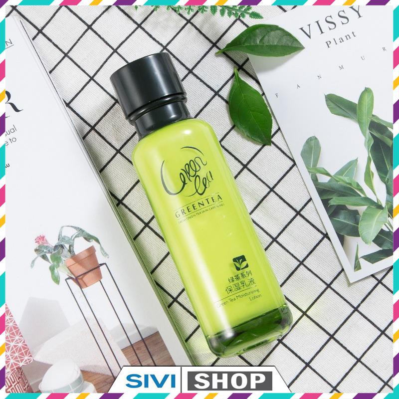 Sữa dưỡng da chiết xuất trà xanh Laikou Green Tea Moisturizing Lotion dưỡng ẩm kiềm dầu chống lão hóa