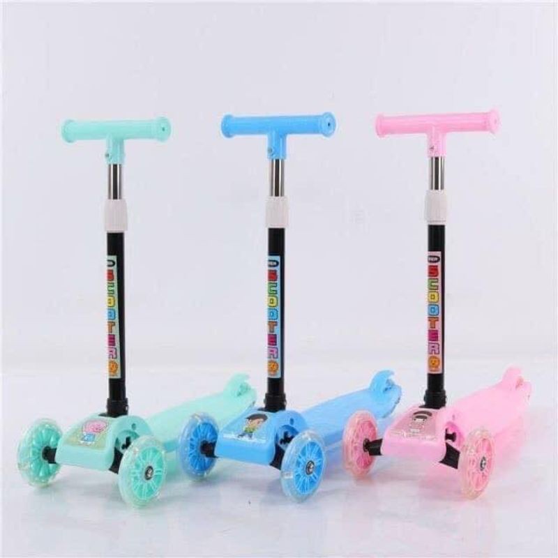Xe Trượt Scooter 3 Bánh - Xe Trượt Cho Bé Tập Đi Bánh Xe Phát Sáng Cho Bé Yêu
