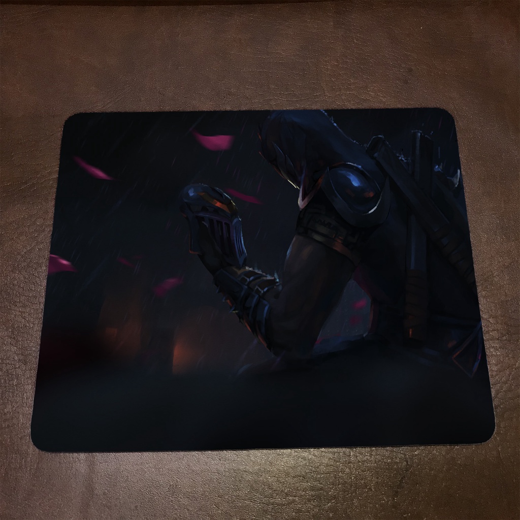 Lót chuột máy tính League of Legends SHEN - Mẫu 1 Mousepad cao su êm ái, nhận in theo yêu cầu