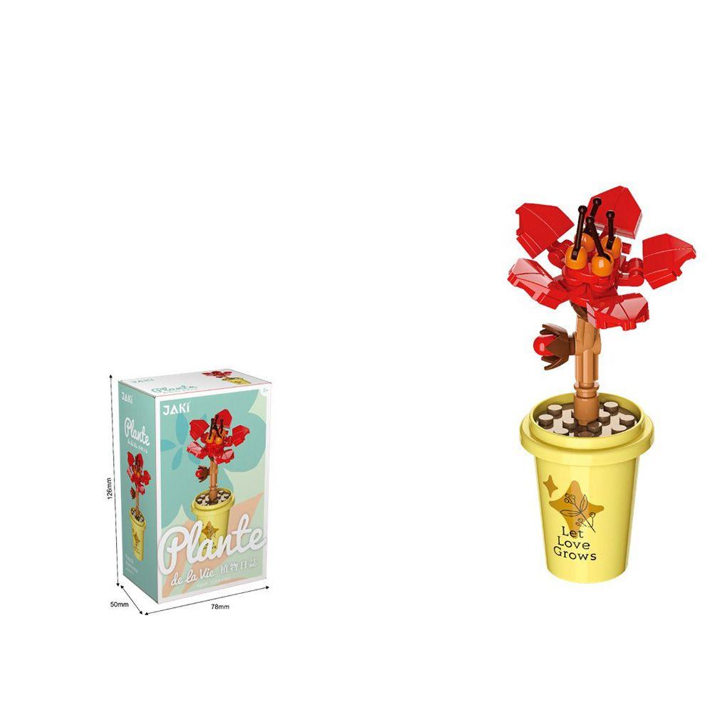Khối Lắp Ráp Hình Hoa Hồng Ba Chiều Mẫu Mới