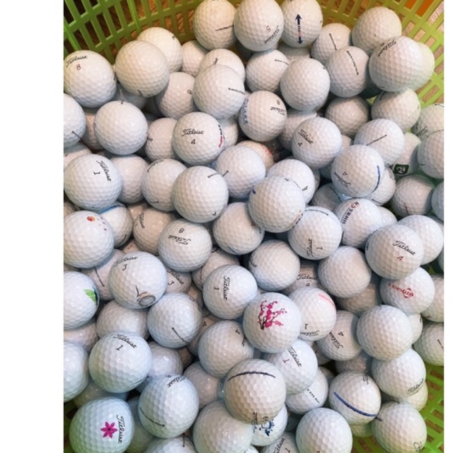 10 Bóng Golf Titleist pro Đã Qua Sử Dụng Cam Kết Không Sơn Lại