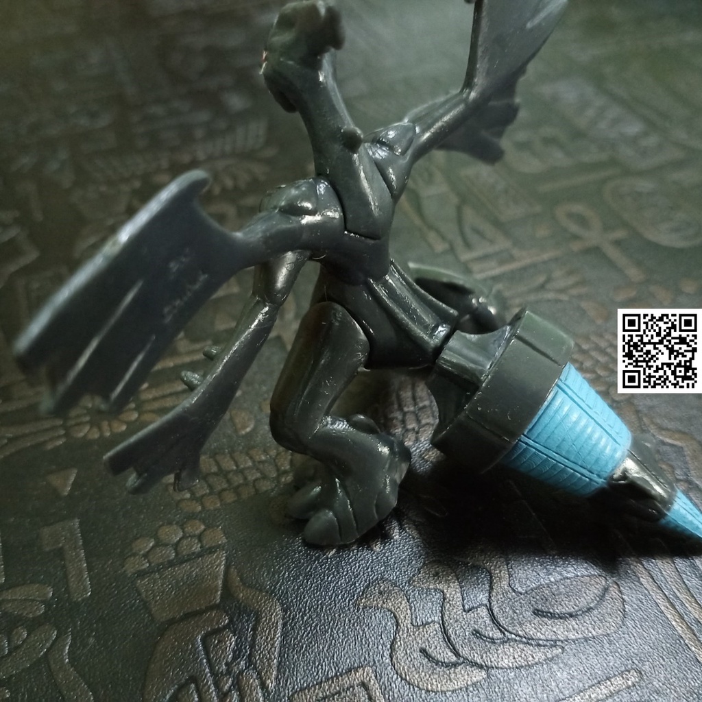 Mô hình Zekrom huyền thoại hoả tiển đen anime Pokemon bửu bối thần kỳ 1700 644 2