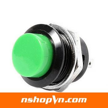 Nút nhấn nhả R13-507 16mm (xanh)