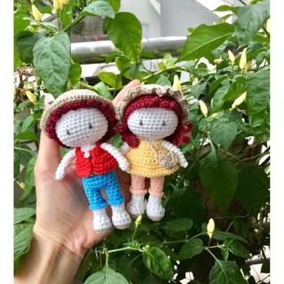 Búp bê len sợi handmade-@bellascrochet_corner