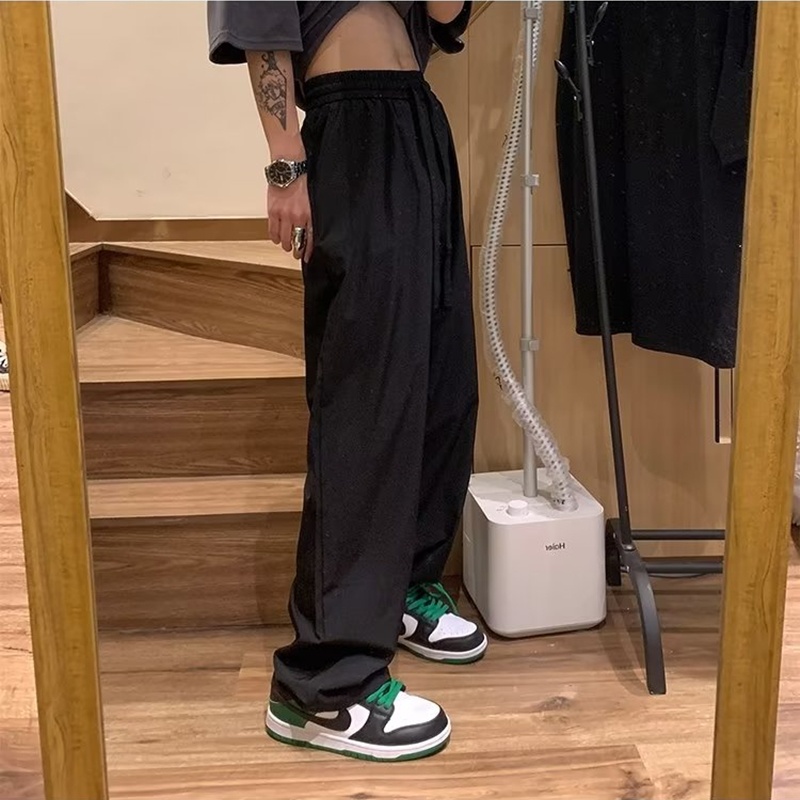 Quần Kaki Ống Rộng Màu Sắc Đơn Giản Phong Cách Mỹ Cho Nam Giới Size M-3XL