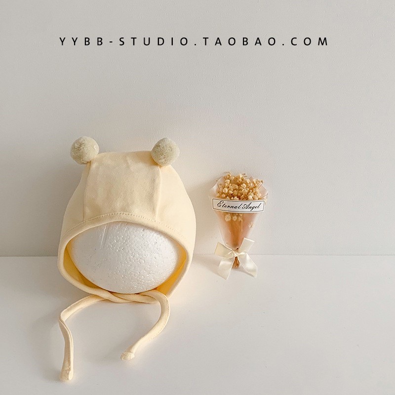 Mũ cục bông cho bé sơ sinh hàng QC cao cấp