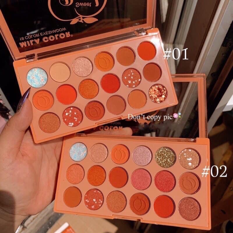 BẢNG PHẤN MẮT 18 Ô MILA COLORS | BigBuy360 - bigbuy360.vn