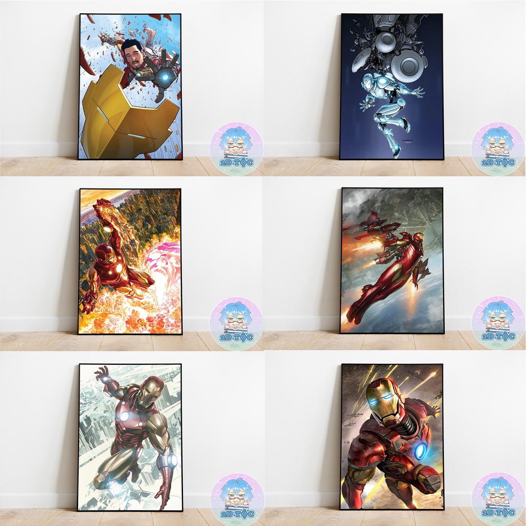 TRANH POSTER A3 IRON MAN MARVEL (3) CHẤT LIỆU GIẤY CAO CẤP – TRANH POSTER DÁN TƯỜNG TREO TƯỜNG 2D TỘC SHOP