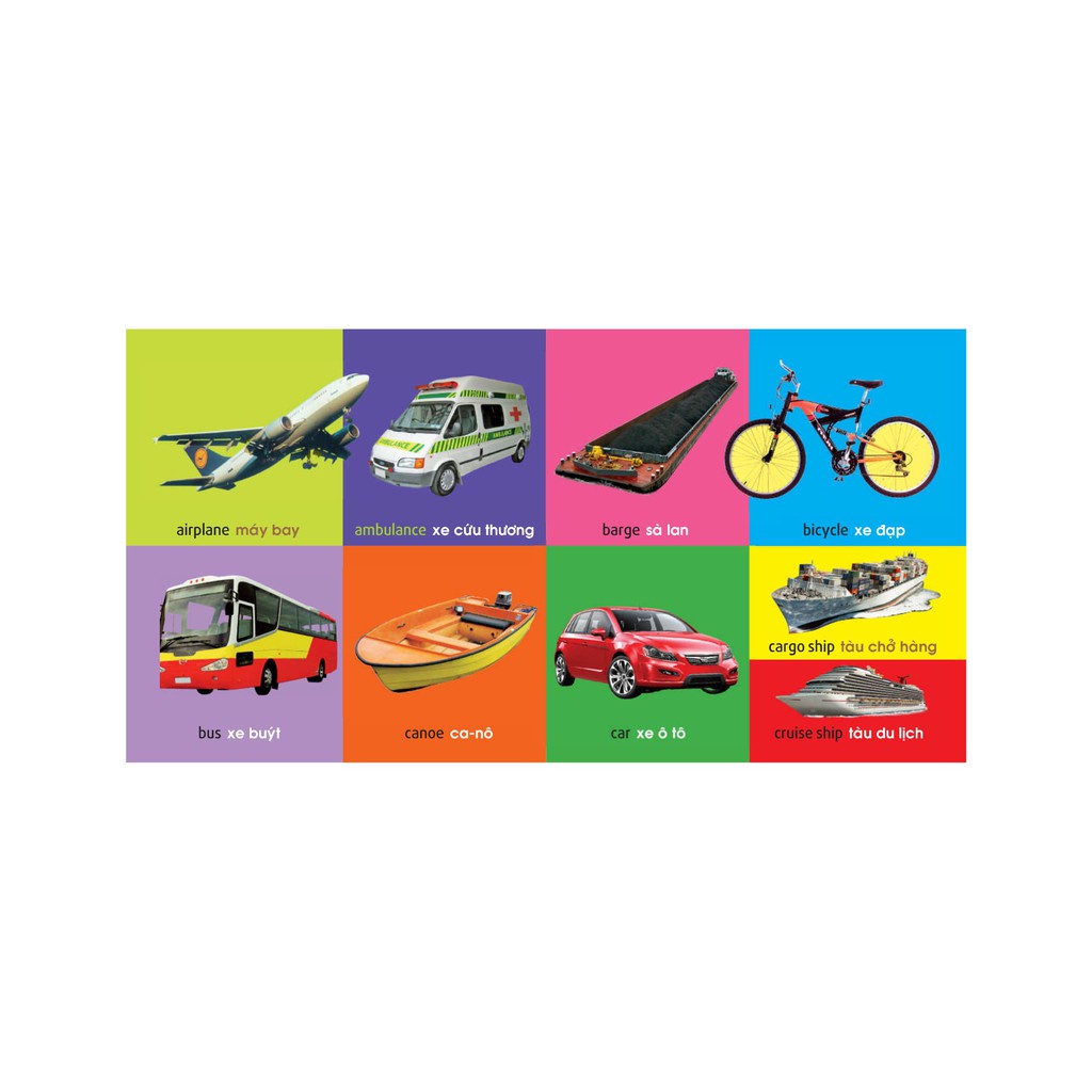 Sách: 101 First Words - 101 Từ Đầu Tiên Về Giao Thông