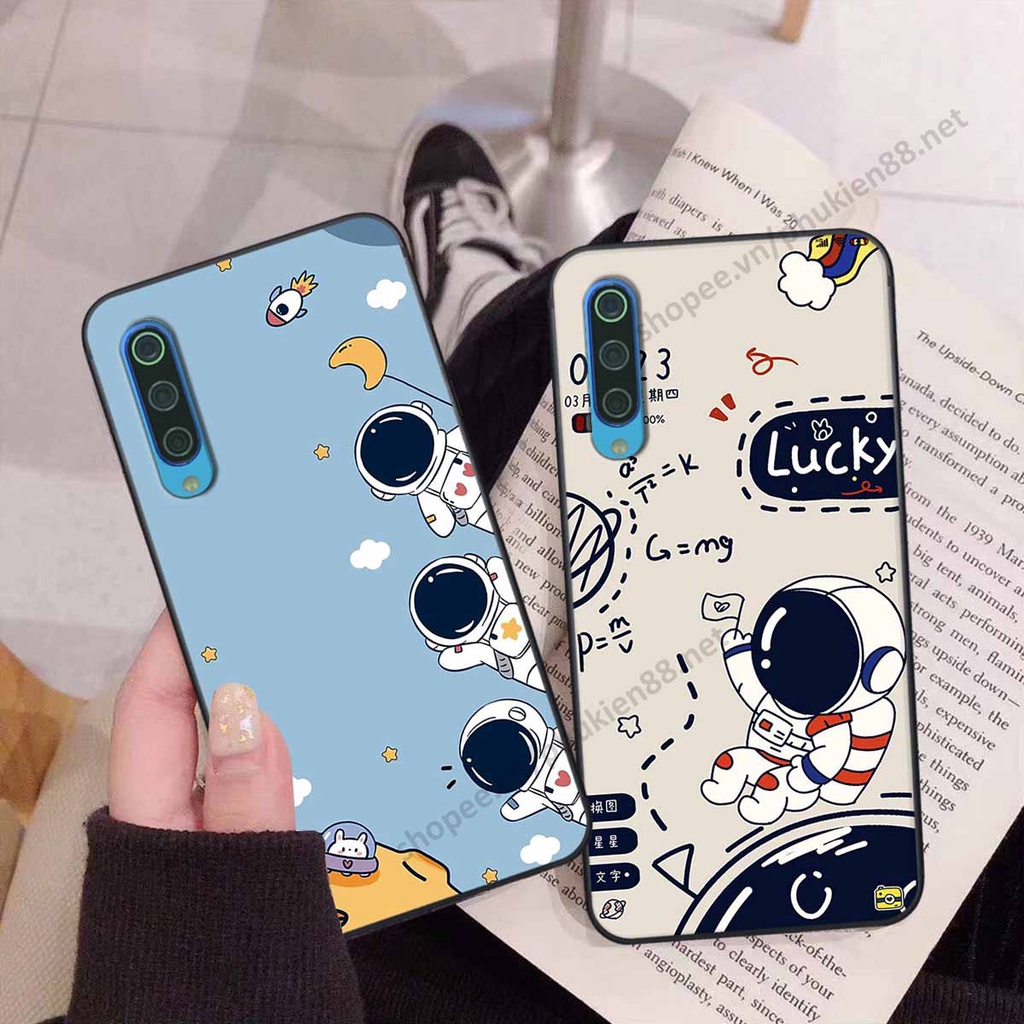 Ốp lưng Xiaomi Mi 9 Se hình phi hành gia, roro jump, điện tử dễ thương - Giá rẻ tốt nhất