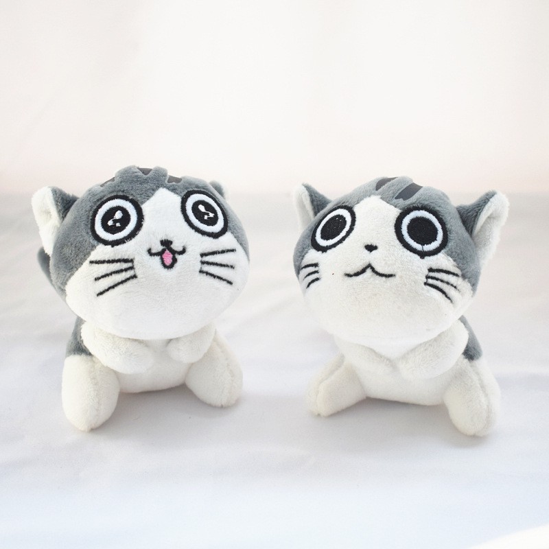 Móc treo mèo nhồi bông ngộ nghĩnh