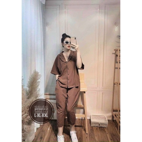 Set đũi cổ vest bigsize
