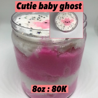 Slime mây “Cutie baby ghost”|SLIME|NGUYÊN LIỆU LÀM SLIME