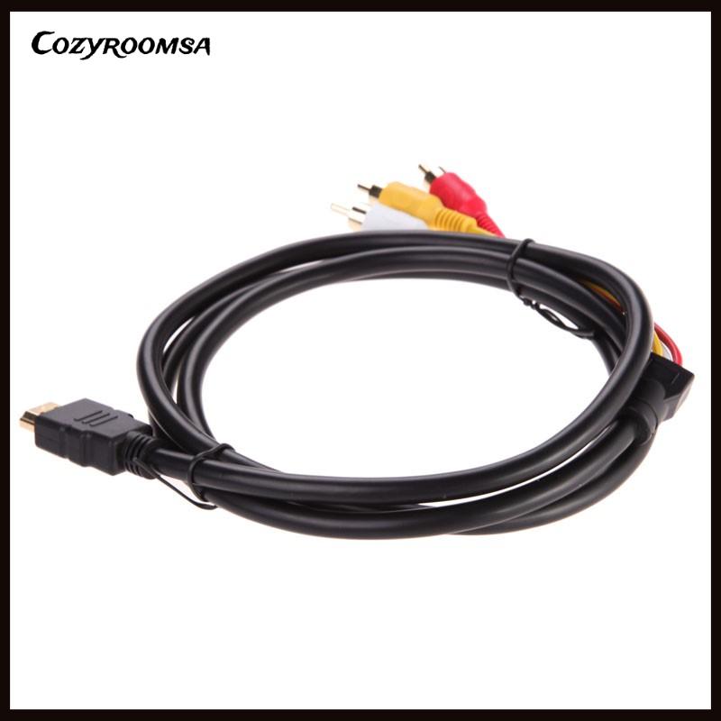 Dây cáp chuyển đổi cổng HDMI sang 3-RCA